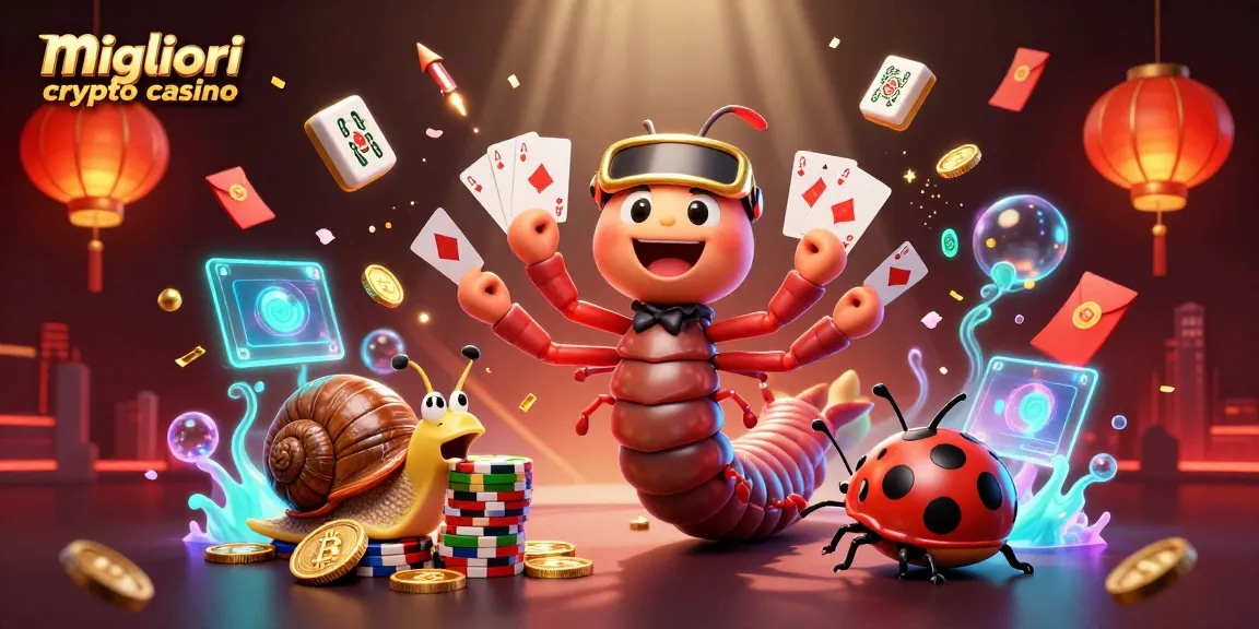 Scopri i migliori crypto casino con bitcoin e dealer divertenti in questa illustrazione vivace e colorata.