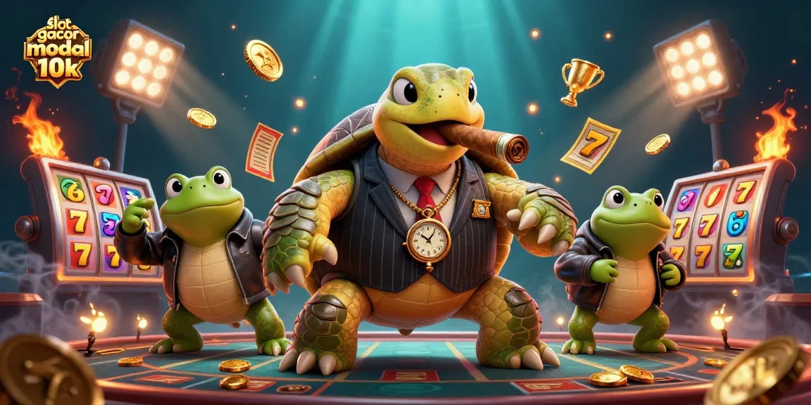 Enjoy the excitement of slot gacor modal 10k with vibrant casino characters and dynamic elements.