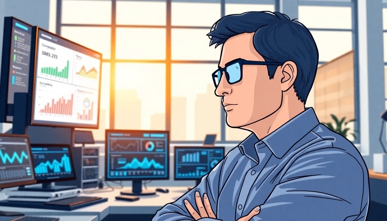 Analyze AI for competitor analysis tools in a modern digital workspace with visuals.