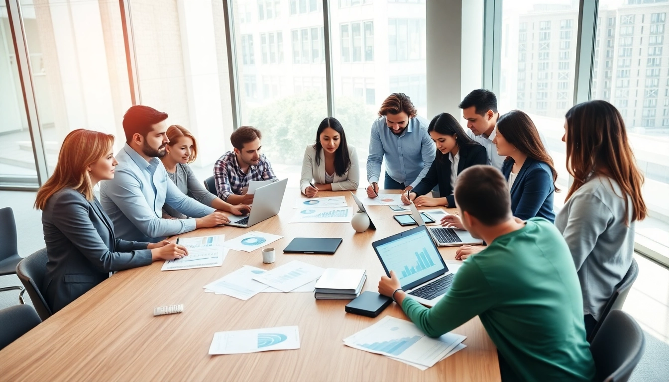 Enhancing workforce development through collaborative office teamwork and strategic discussions.