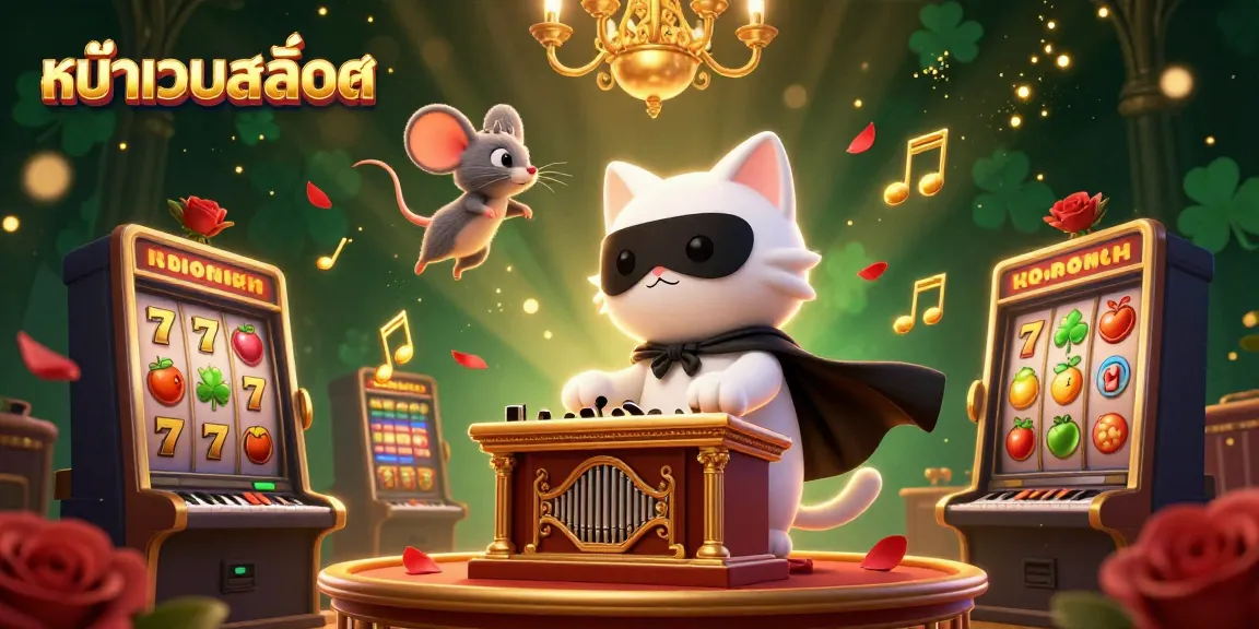 Engage with the vibrant action of หน้าเว็บสล็อต filled with colorful slots and dynamic characters.