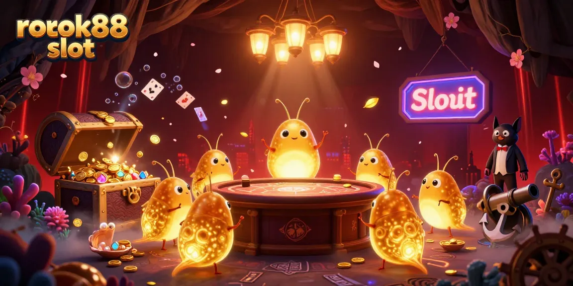 Engage with the enchanting rokok88 slot as glowworms illuminate the casino cave, creating an immersive gambling experience.