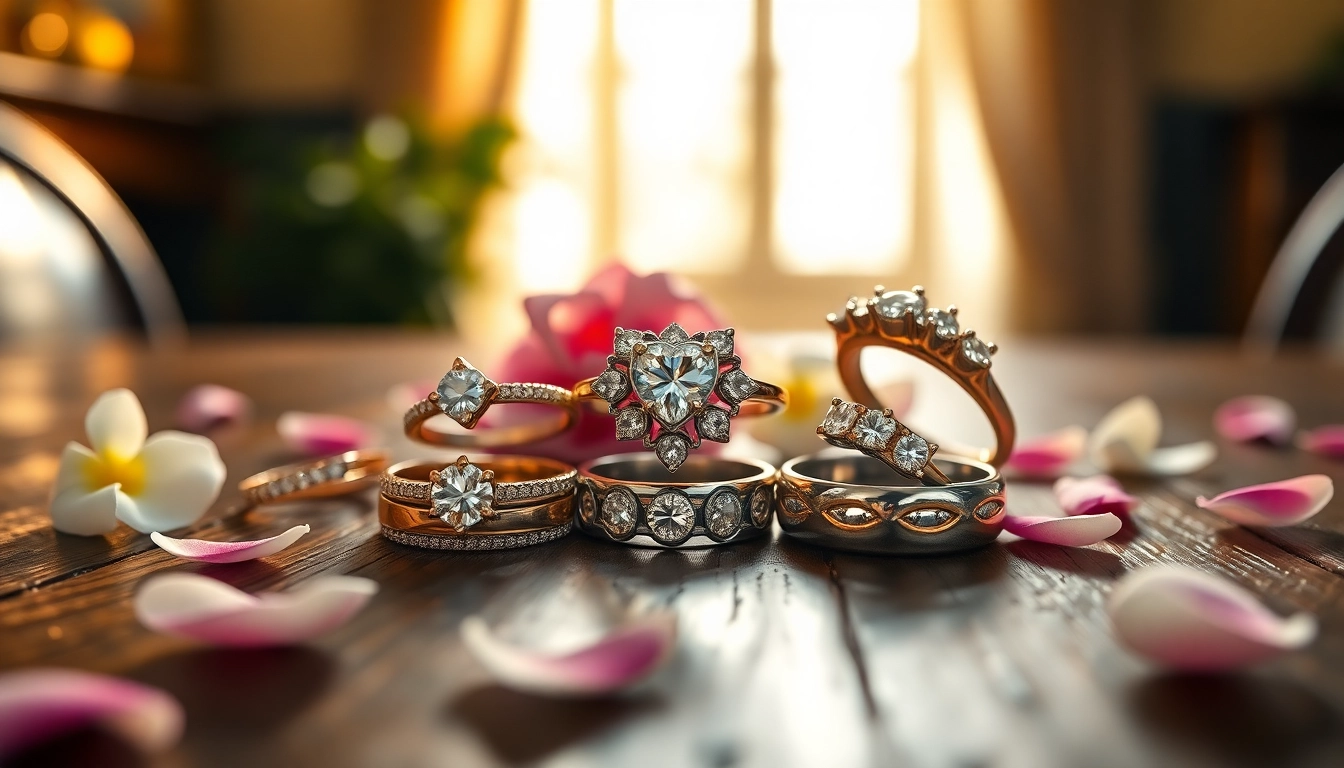 Showcasing exquisite promise rings with intricate details and romantic ambiance.