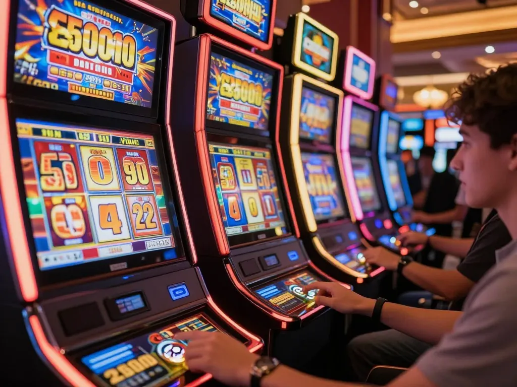 Experience slot gacor hari ini with thrilling gameplay at vibrant casino slot machines.