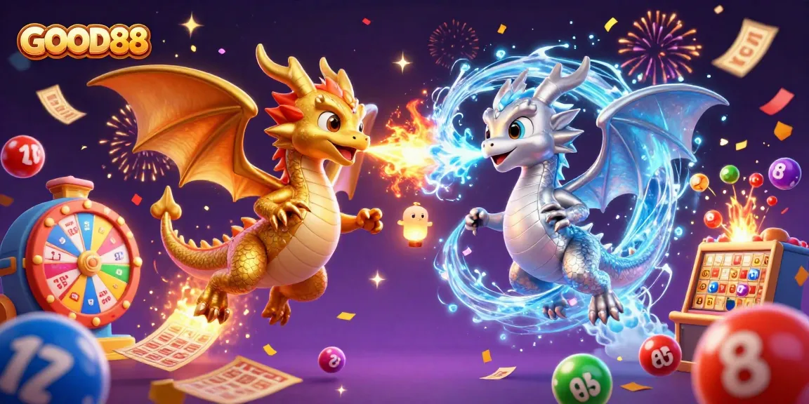 Engage with GOOD88's thrilling gaming experience featuring dynamic gambling elements and colorful action.
