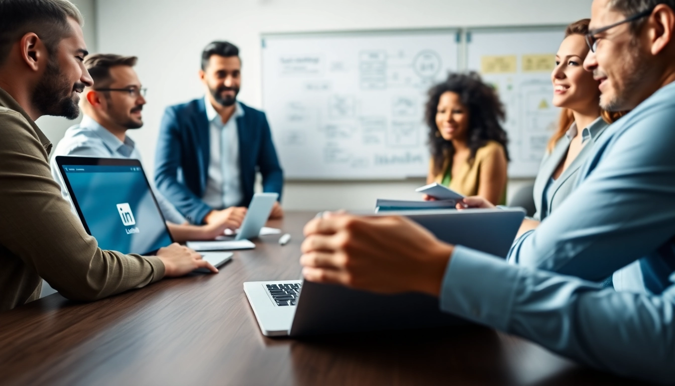 Find verified emails from linkedin during a professional marketing meeting.