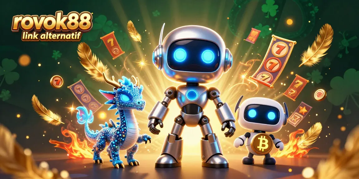 Experience rokok88 link alternatif with an animated, rich 3D scene showcasing exciting casino action.