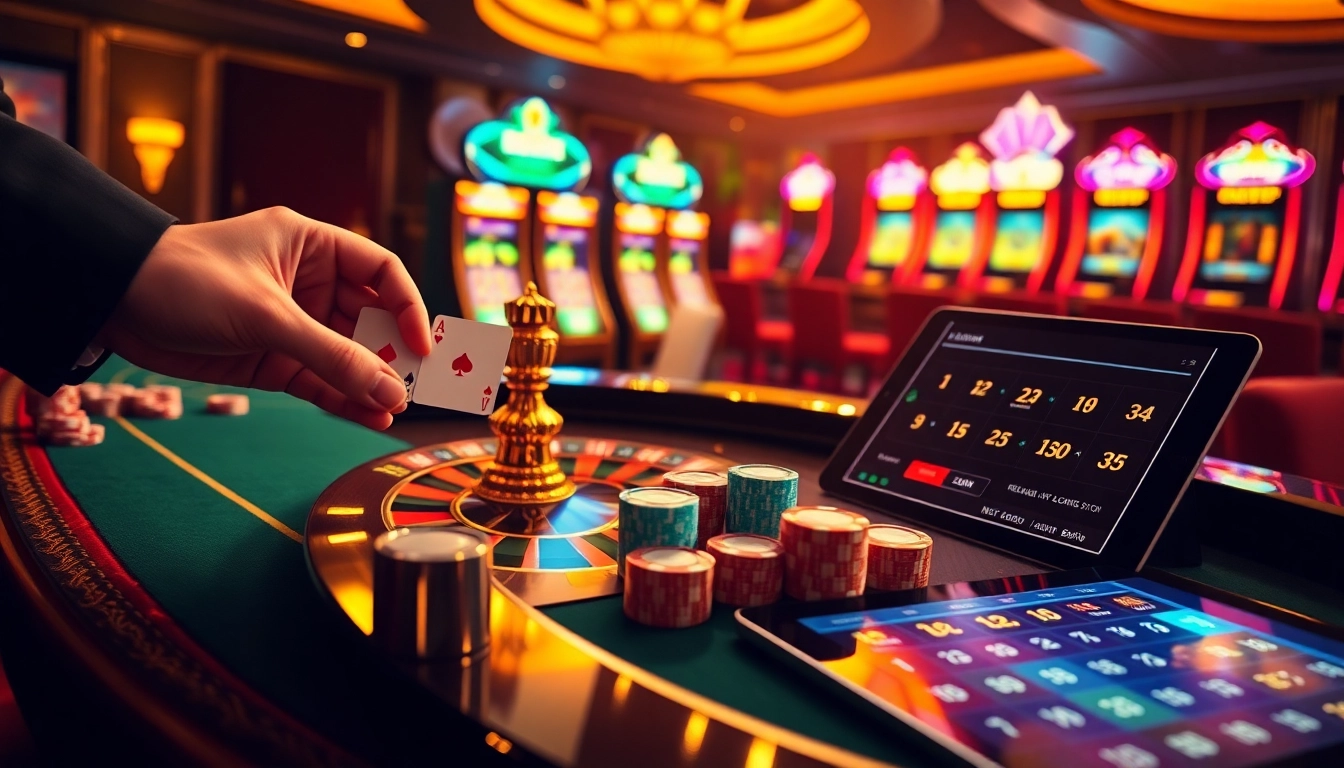 Profiter d'un jeu passionnant dans un casino fiable en ligne avec des tables vibrantes et des configurations professionnelles.