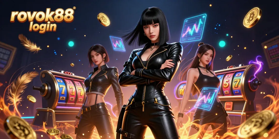 Engage with the thrilling world of online gaming at rokok88 login, featuring compelling slot reels and captivating characters.