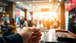 카드깡을 통해 신용카드를 현금으로 바꾸는 거래 장면을 담은 이미지