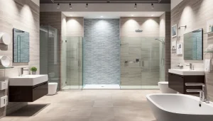 Erkunden Sie die Produkte von sonni sanitär GmbH, eleganten Duschwänden und modernen Badezimmermöbeln.