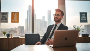 Find job in chicago as a professional in a modern office setting.