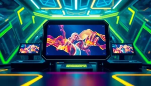 Innovative AI interface showcasing nano banana 2 technology with vibrant visuals.