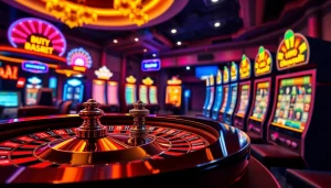 Experience the thrill of gambling with 'ink vao 12bet' in a luxurious casino setting.