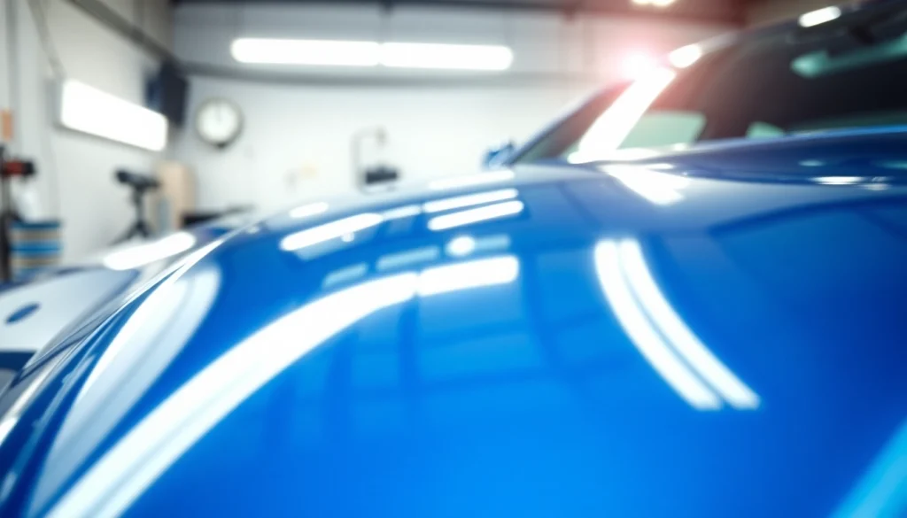 Ceramic coating Chattanooga on a sleek car showcasing its glossy finish in detail.