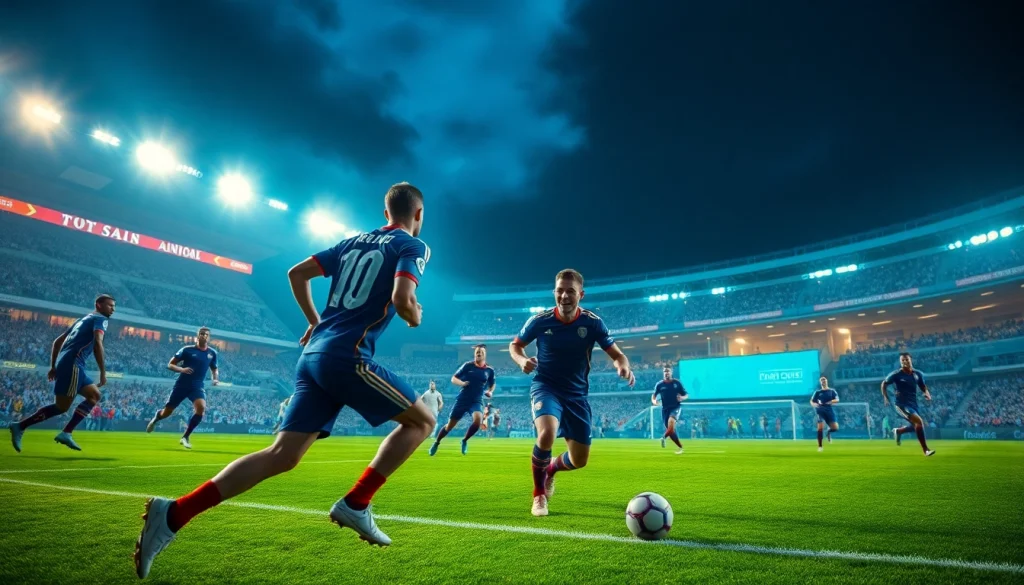 ผลบอลคืนนี้ แอพติดตามผลการแข่งขันฟุตบอลในสนามที่มีบรรยากาศคึกคัก