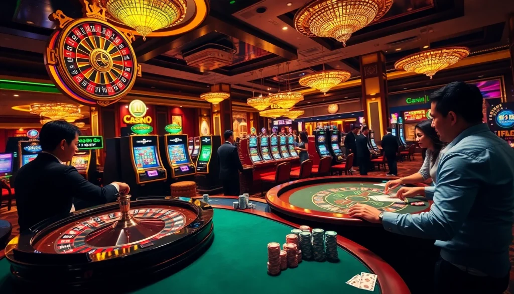 Experience thrilling wins at raja toto88 with vibrant slot machines and poker tables.