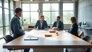 Enhance your project with Architectural consultation Boston's expert guidance in a welcoming office setting.