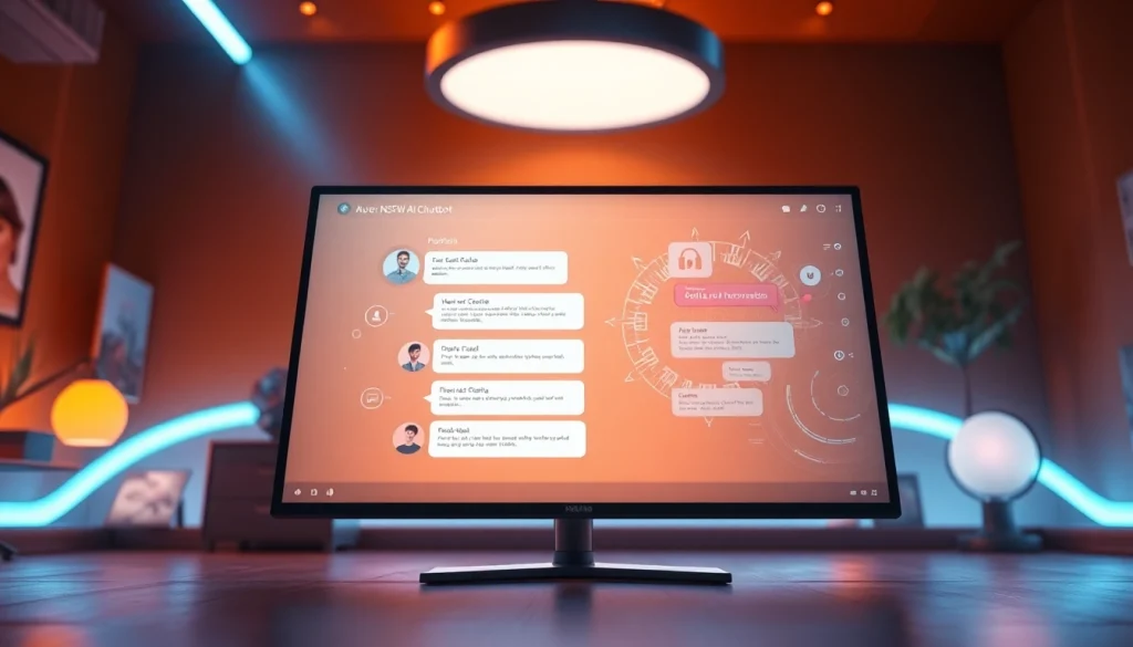Experience advanced nsfw ai chatbot interfaces with engaging visuals and interactive features.