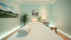 편안한 분위기의 의정부 마사지 치료실에서 휴식을 즐기세요.