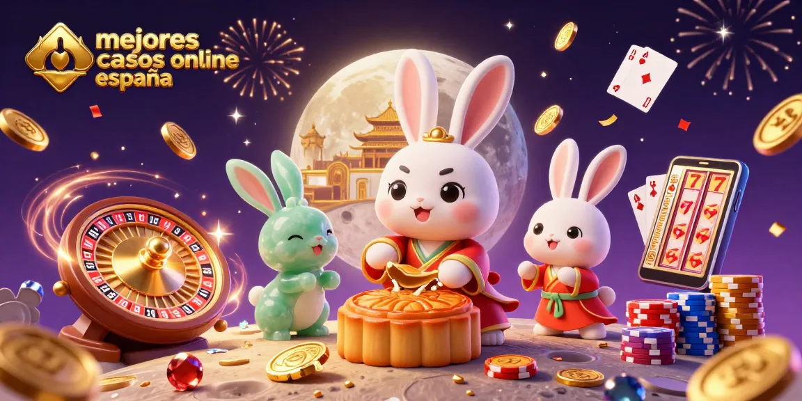 Descubre los mejores casinos online en España a través de un espectáculo visual de juegos y diversión.